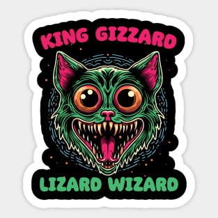 King Gizzard & Lizard Wizard Sticker